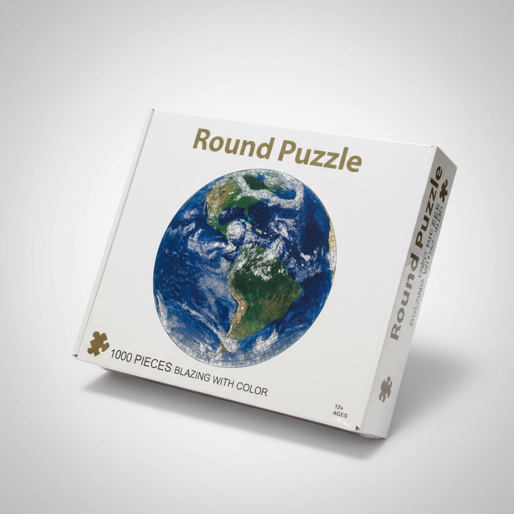 1000-Piece Circular Puzzle Series - Explore the Mysteries of the Universe and Nature