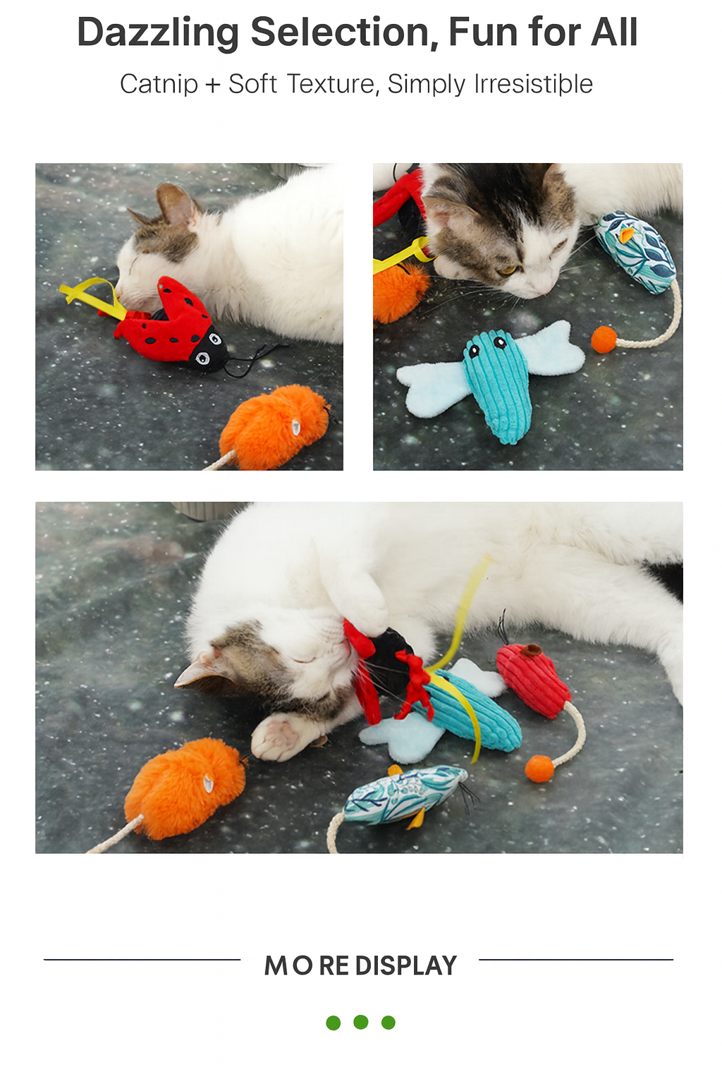 $19.9 Catnip-Infused Chew-Resistant Plush Doll