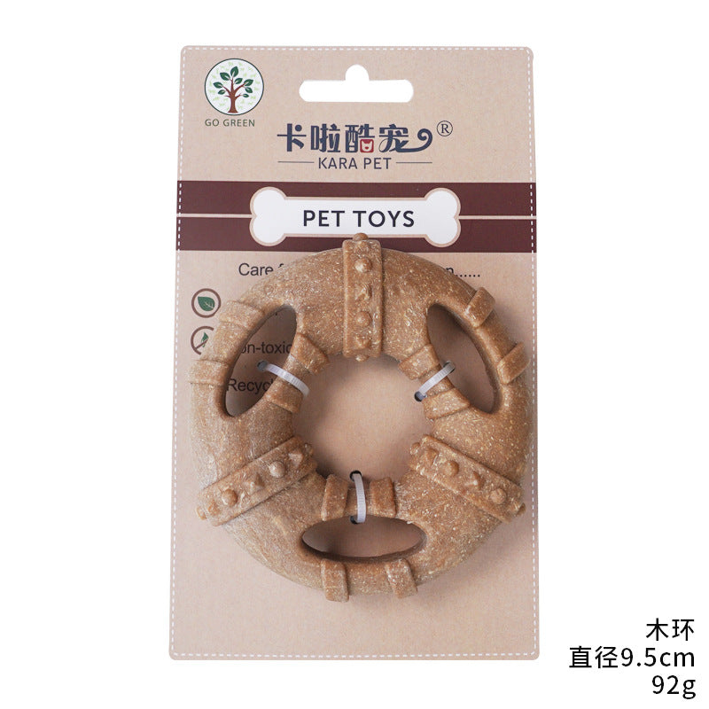 $19.9 Bestselling 4-Pack-Fake Bone Dog Chew Toy for Small & Medium Breeds