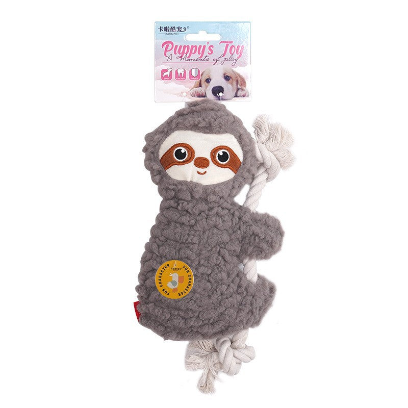 $19.9 4-Pack-Squeak & Destroy-Proof Dog Toy: Plush, Chew-Resistant for Boredom and Teething