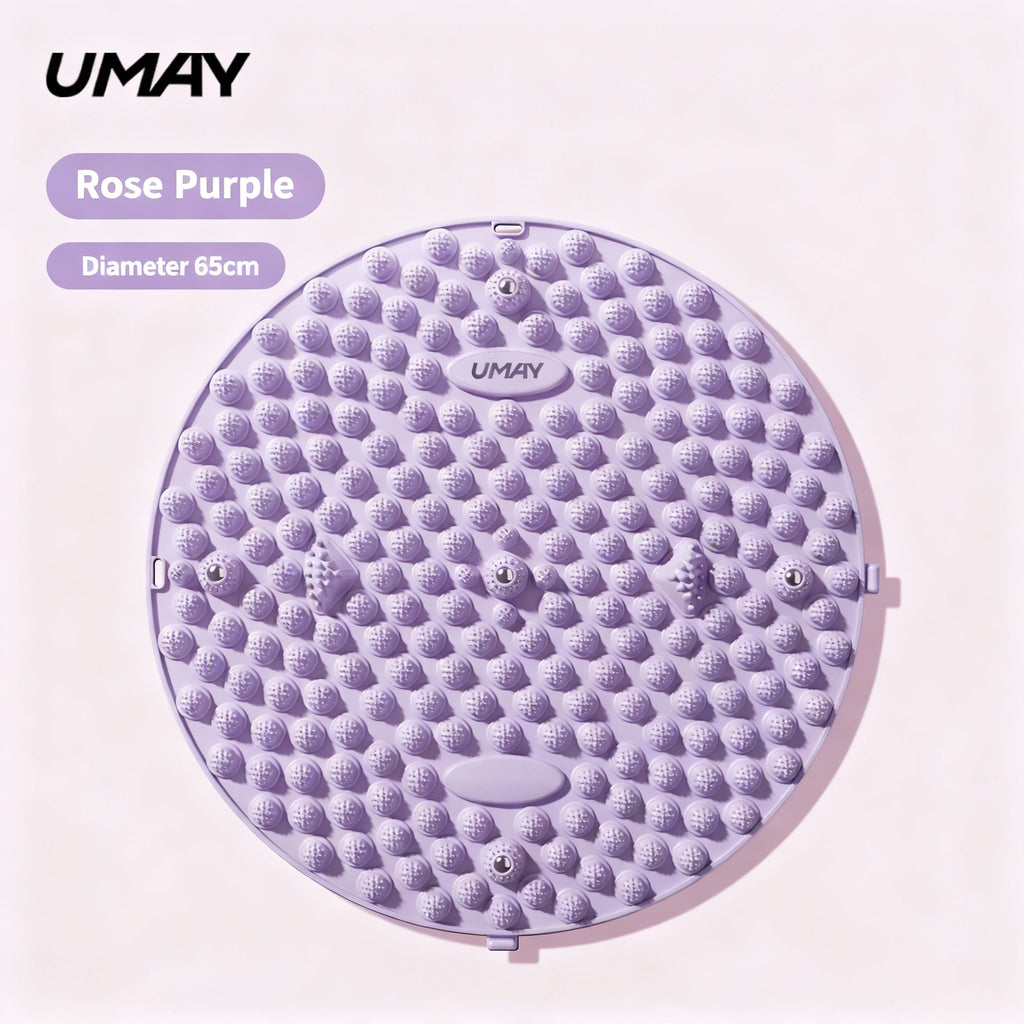 Acupressure Magnetic Foot Massager Mat - Ultra-Slow Jogging Reflexology Pad for Plantar Fasciitis Relief, Fat Burning, Muscle Recovery & Improved Sleep