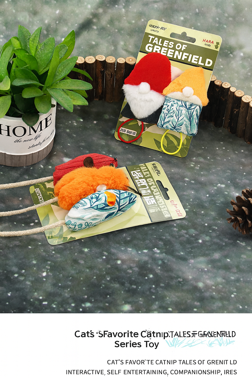 $19.9 Catnip-Infused Chew-Resistant Plush Doll